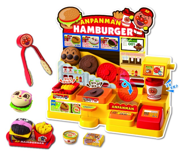 日本おもちゃ大賞2021アンパンマン ジュージューころころ おしゃべりハンバーガー屋さん